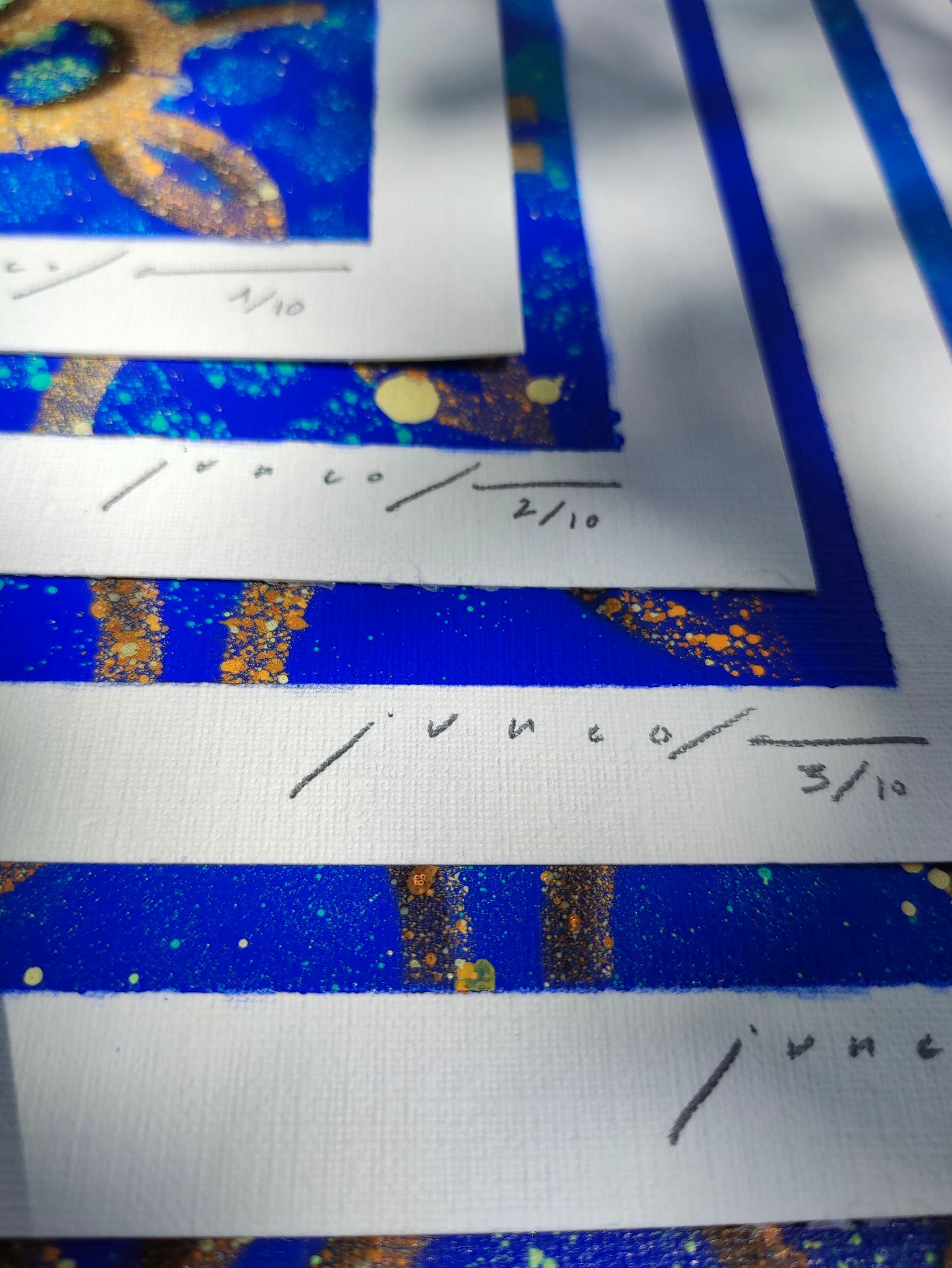 Barcelona Series _ Blue A3