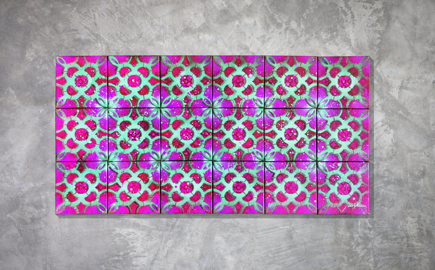 Origen Fucsia y Turquesa