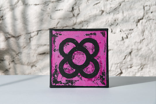 Lienzo Origen Rosa
