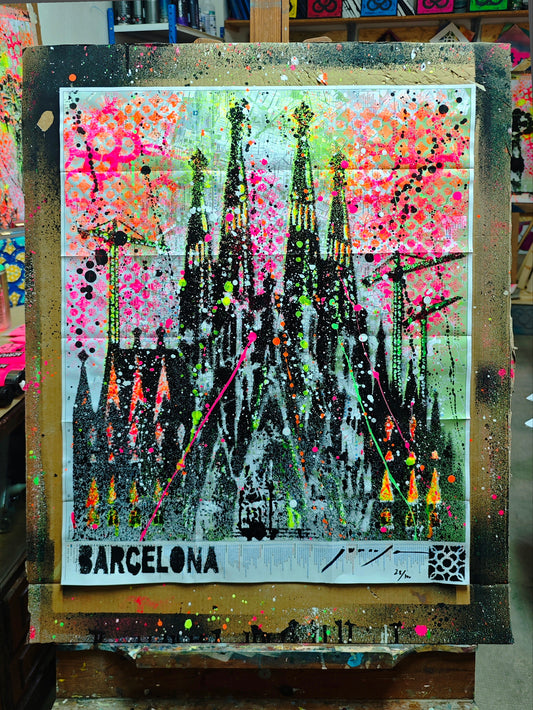 PLANO FACHADA SAGRADA FAMÍLIA